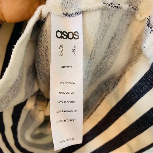 Asos Striped Sweater Dress Size 0 - Picture 7 of 10